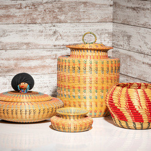 Collection of Seminole Baskets
20th