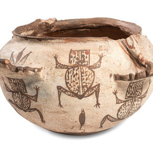 Zuni Pottery Frog Jar early 20th 30b388