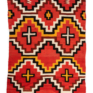 Navajo Transitional Weaving Rug late 30b39f