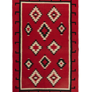 Navajo Germantown Weaving Rug ca 30b3a0
