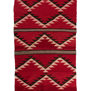 Navajo Double Saddle Blanket  30b3b2