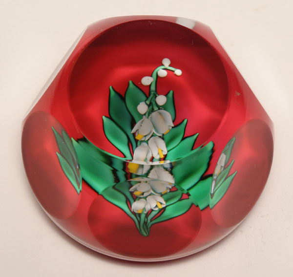 Saint Louis French faceted glass 4decb