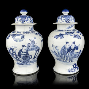 A Pair of Chinese Blue and White 30b40d