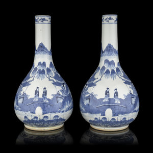 A Pair of Chinese Blue and White 30b40f