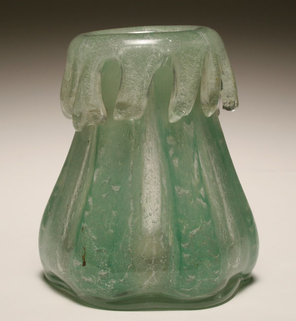 WMF Ikora green art glass vase