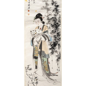 Zhang Daqian
(Chinese, 1899-1983)
Beauty