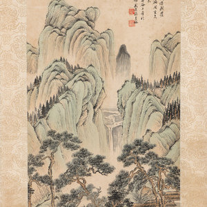 Zhang Shiyuan Chinese 1898 1960 Landscape ink 30b474