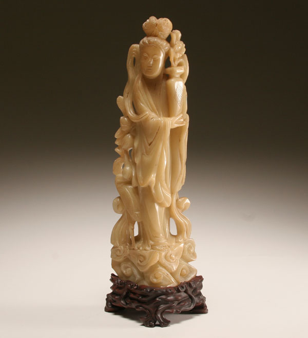 Chinese carved soapstone figure