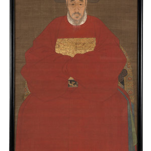 A Chinese Ancestor Portrait 17th 30b47e