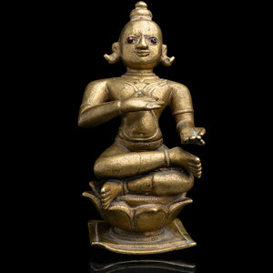 An Indian Orissa Bronze Figure
