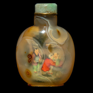A Chinese Inside Painted Agate 30b50b