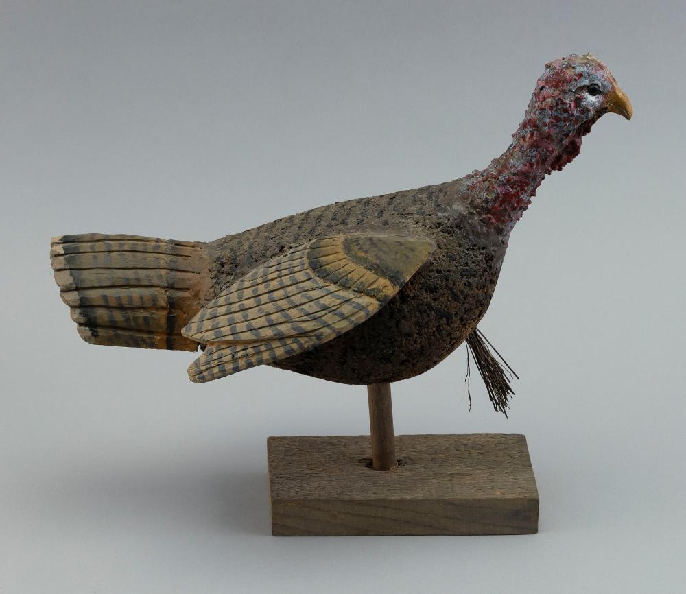 STAN SPARRE CARVING OF A TOM TURKEY 30b51a