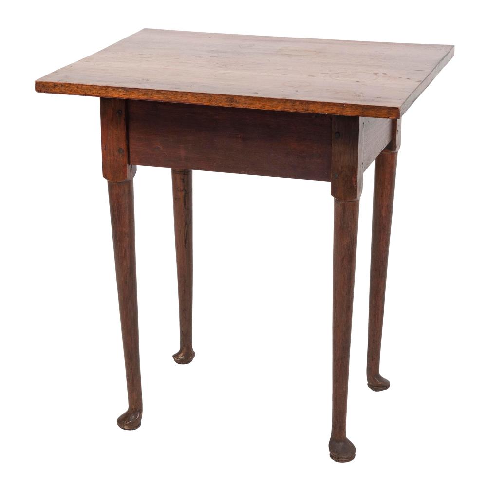 QUEEN ANNE SIDE TABLE MID-ATLANTIC,