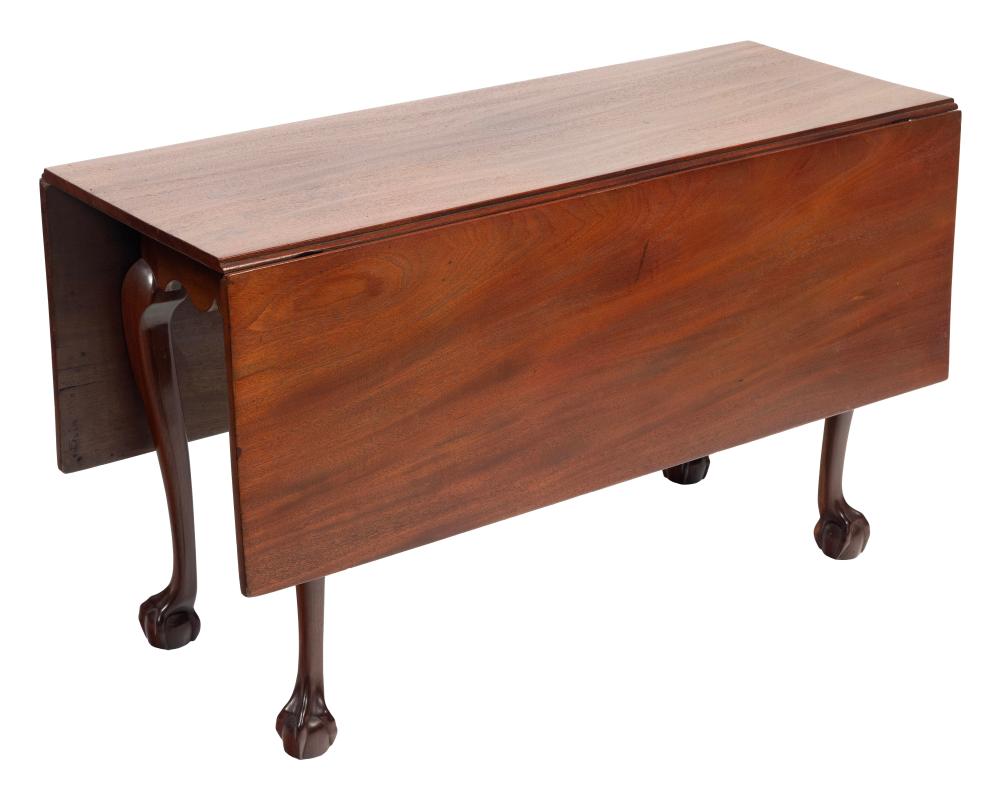 CHIPPENDALE DROP-LEAF TABLE CIRCA