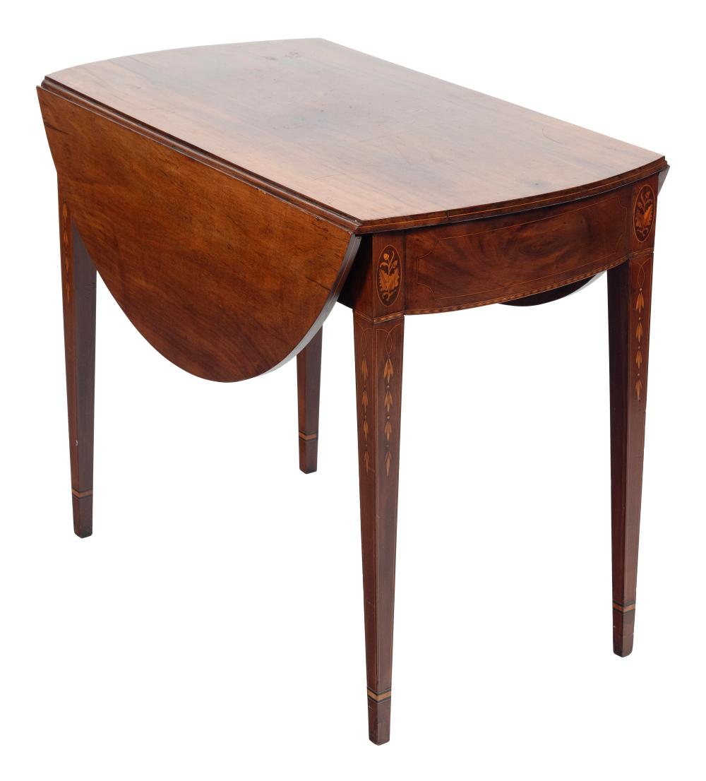 HEPPLEWHITE PEMBROKE TABLE PROBABLY 30b552