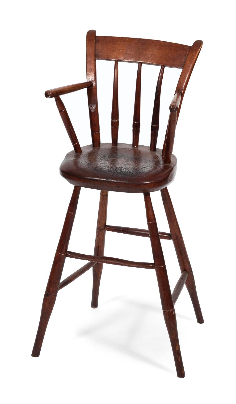 YOUTH WINDSOR CHAIR EARLY 19TH