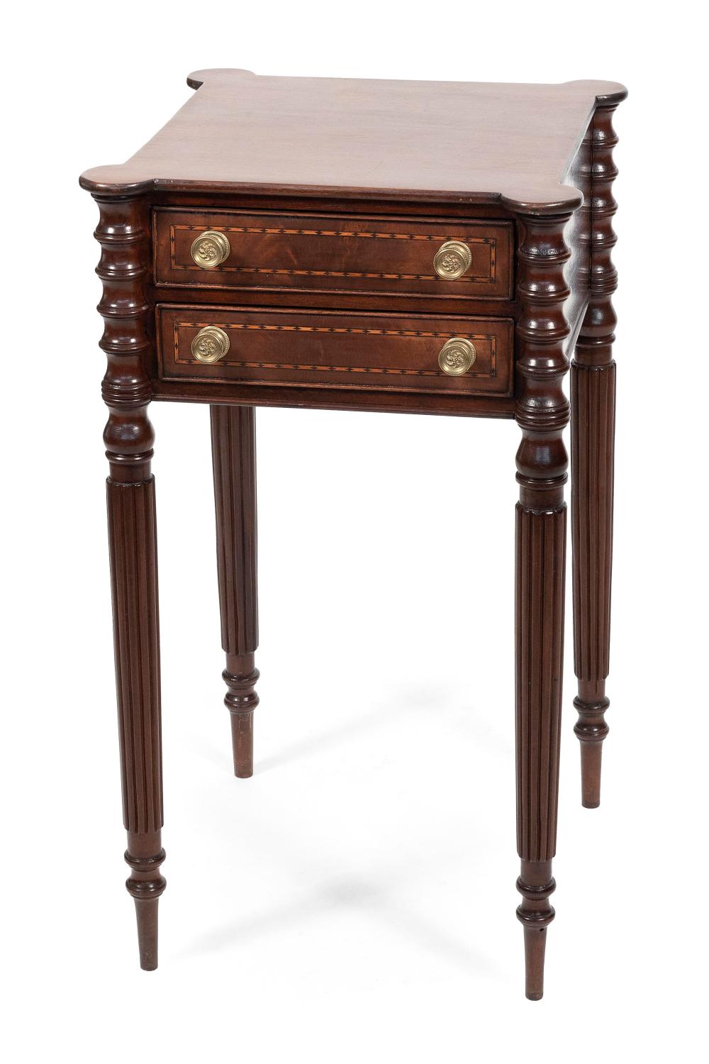 SHERATON TWO-DRAWER TABLE EARLY