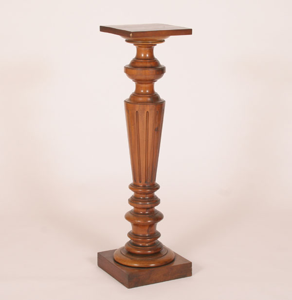 Victorian pedestal plant stand;