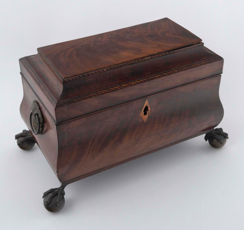 ENGLISH TEA CADDY 19TH CENTURY 30b5a5