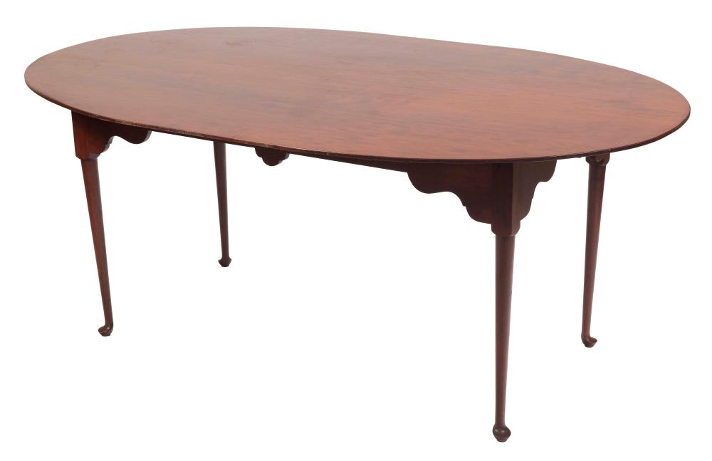 D.R. DIMES OVAL DINING TABLE NEW