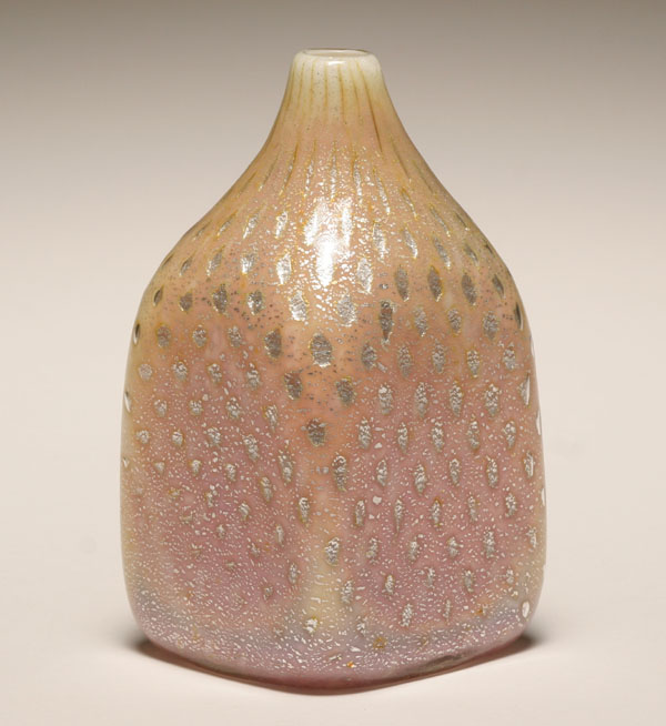 AVEM Murano art glass vase designed