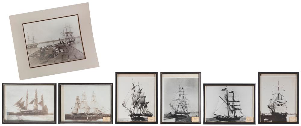 SEVEN PHOTOGRAPHS OF WHALESHIPS 30b664