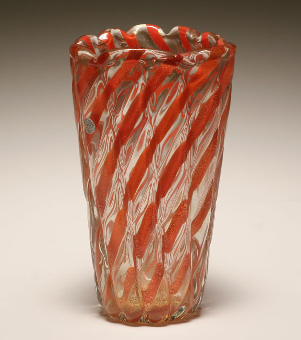 Barovier Murano art glass vase 4df0b