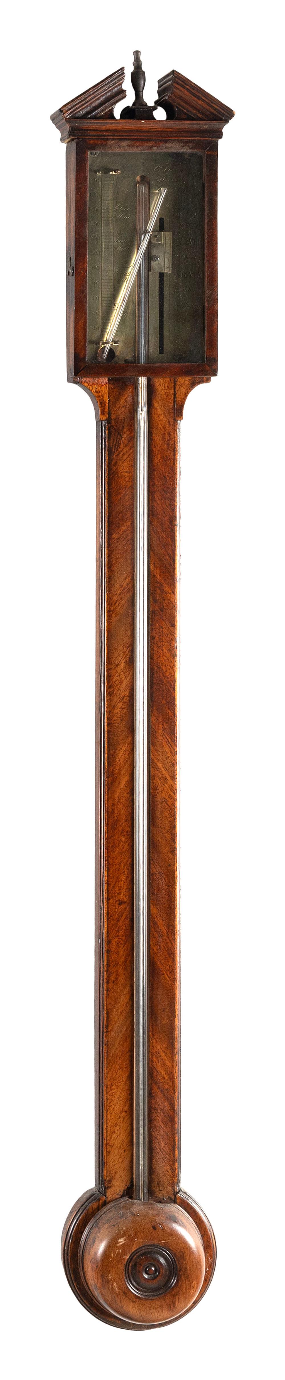 ENGLISH STICK BAROMETER 19TH CENTURY 30b6f7