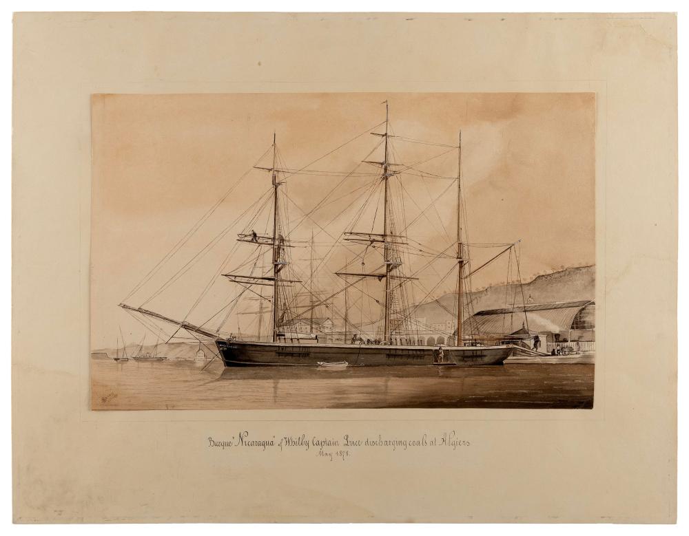 ENGLISH SCHOOL (19TH CENTURY,), BARQUE