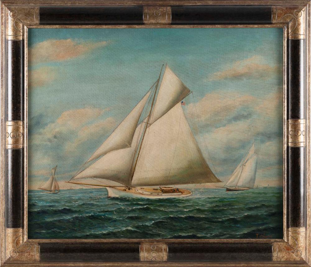 CONTEMPORARY YACHTING PAINTING 30b74f