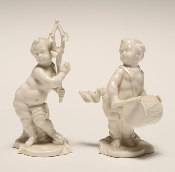 Nymphenburg porcelain putti figures  4df31