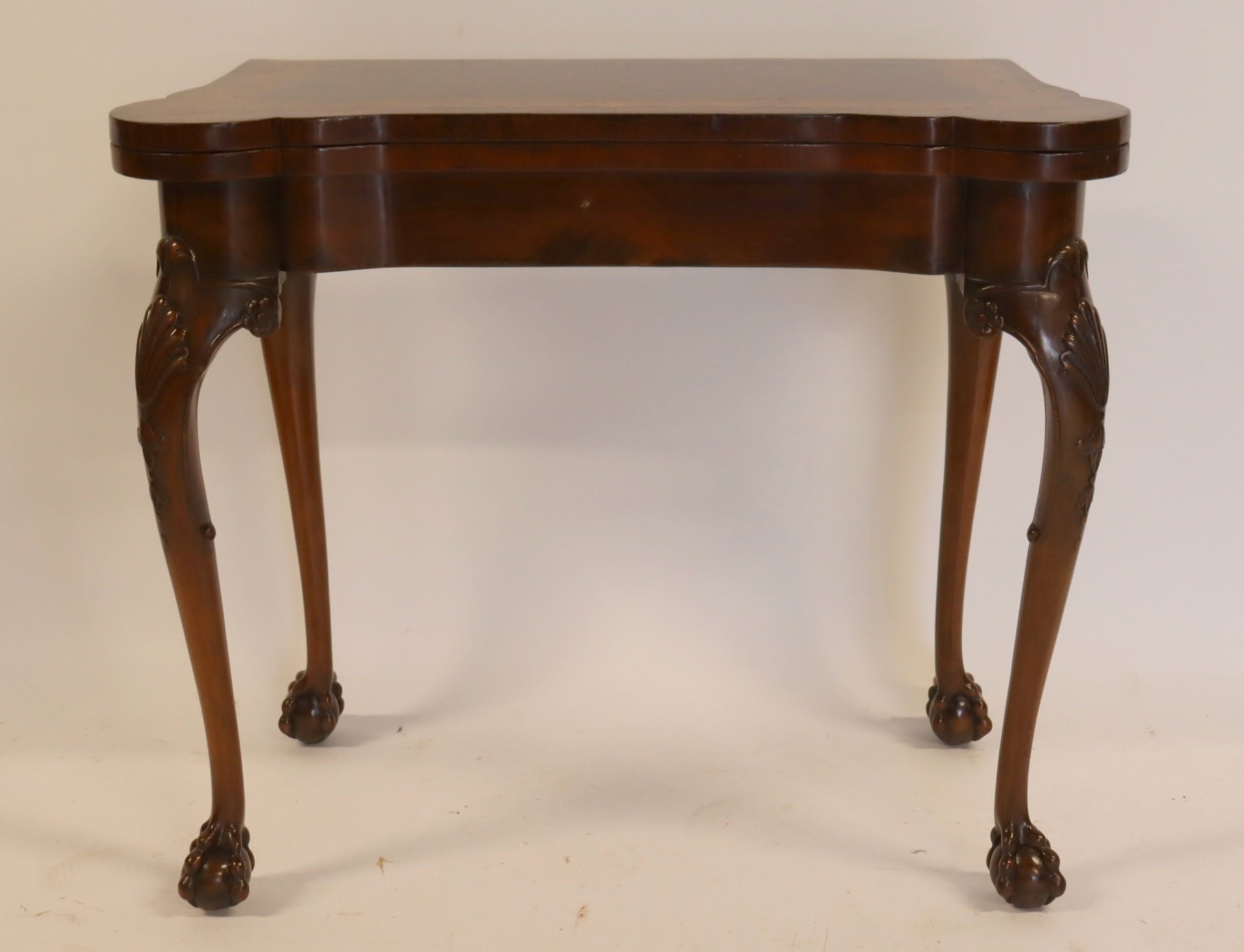 ANTIQUE CHIPPENDALE STYLE INLAID