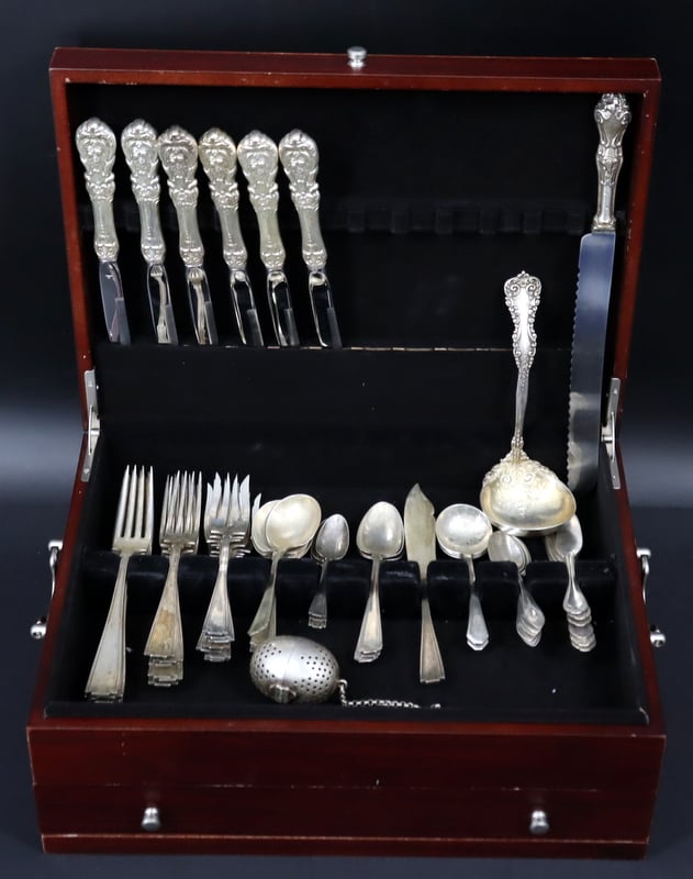 STERLING. GORHAM ETRUSCAN STERLING FLATWARE