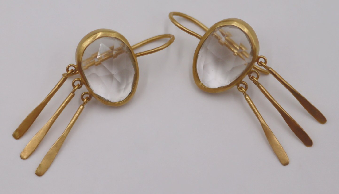 JEWELRY PAIR OF 18KT GOLD AND 30b917