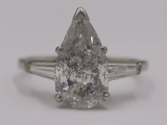 JEWELRY 3 32 CT PEAR SHAPED DIAMOND 30b93f