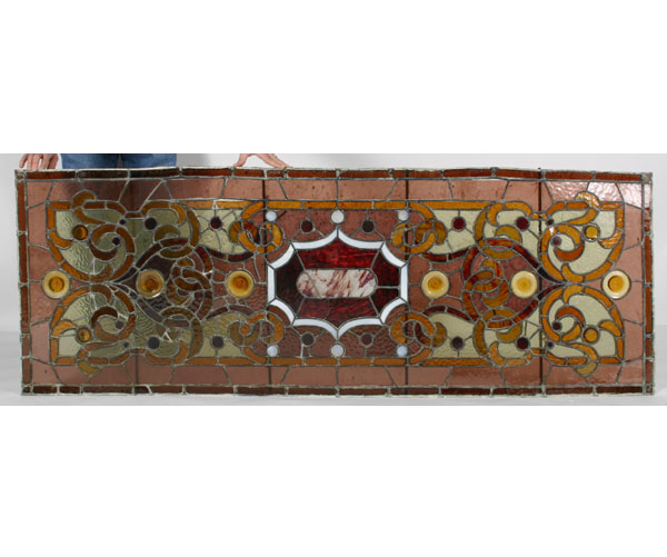 Stained glass panel composed of 4df56