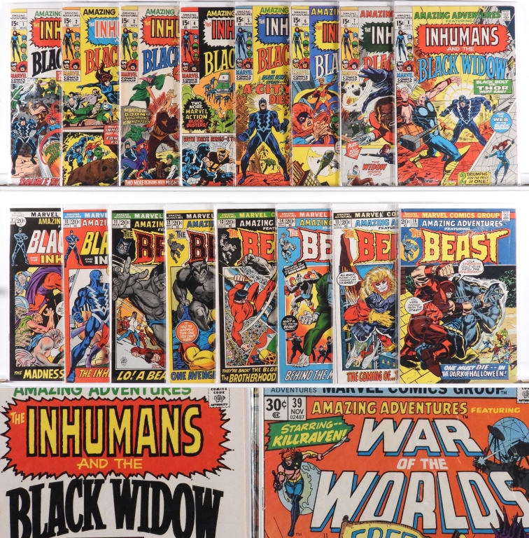 36PC MARVEL COMICS AMAZING ADVENTURES 30b9ee