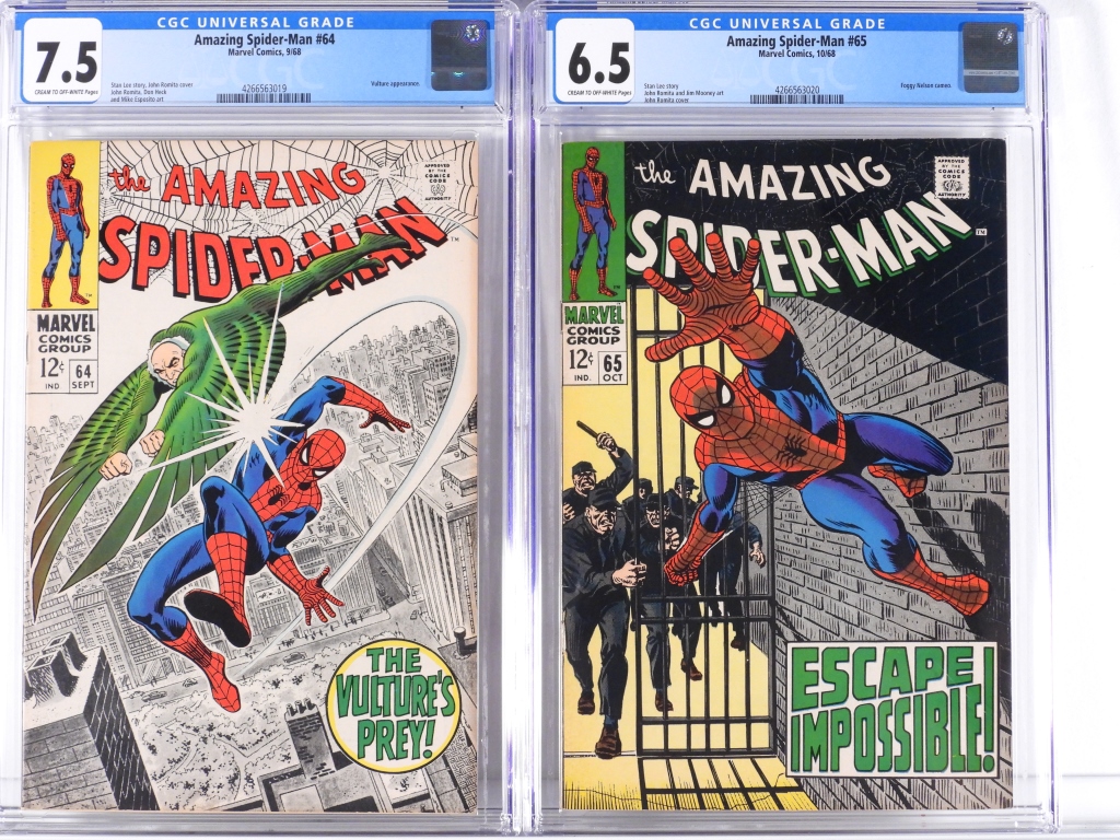 2PC MARVEL COMICS AMAZING SPIDER MAN 30ba1e