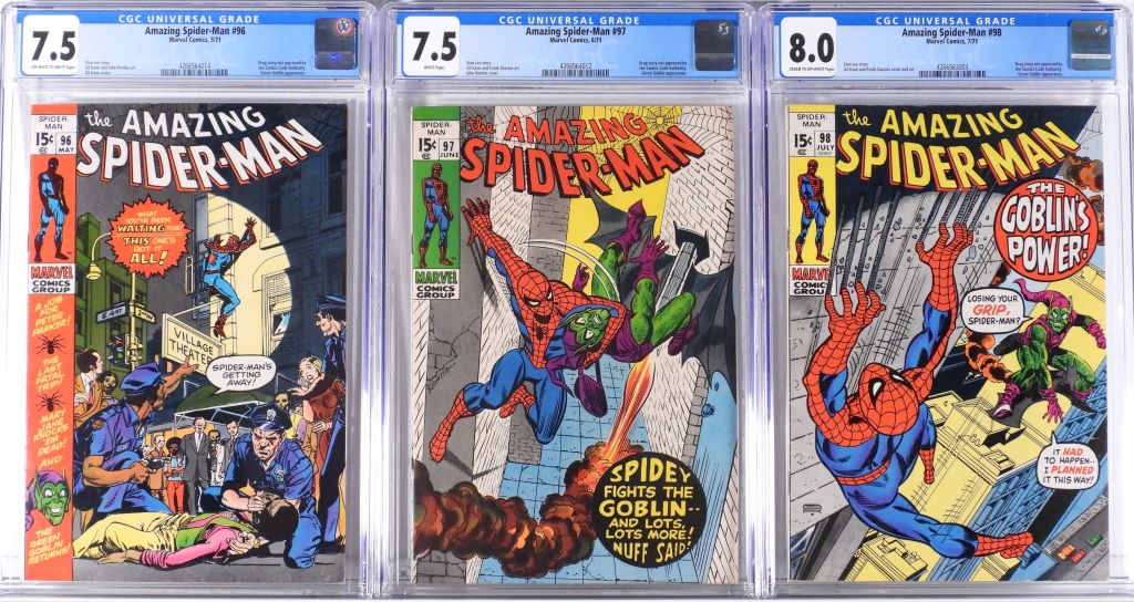 3PC MARVEL COMICS AMAZING SPIDER MAN 30ba2a