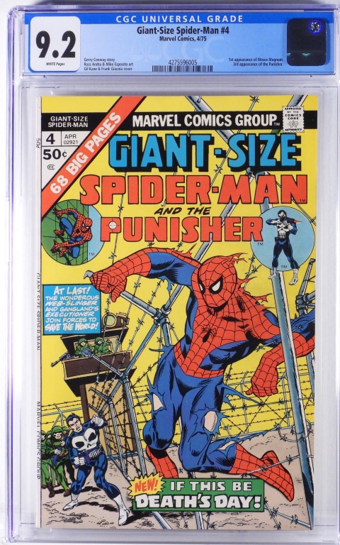 MARVEL COMICS GIANT SIZE SPIDER MAN 30ba33