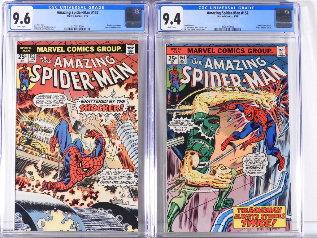 2PC MARVEL COMICS AMAZING SPIDER MAN 30ba36