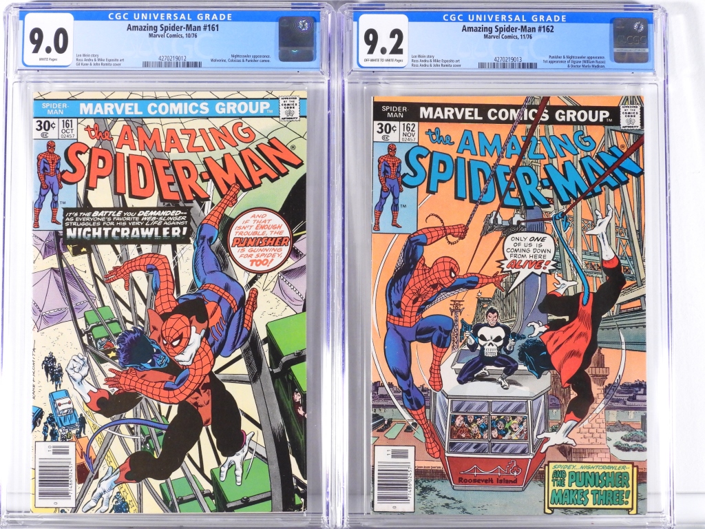 2PC MARVEL COMICS AMAZING SPIDER-MAN