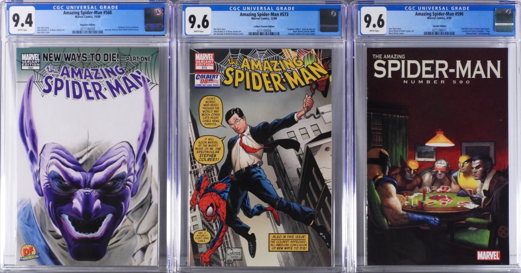 3PC MARVEL AMAZING SPIDER MAN 568 30ba55