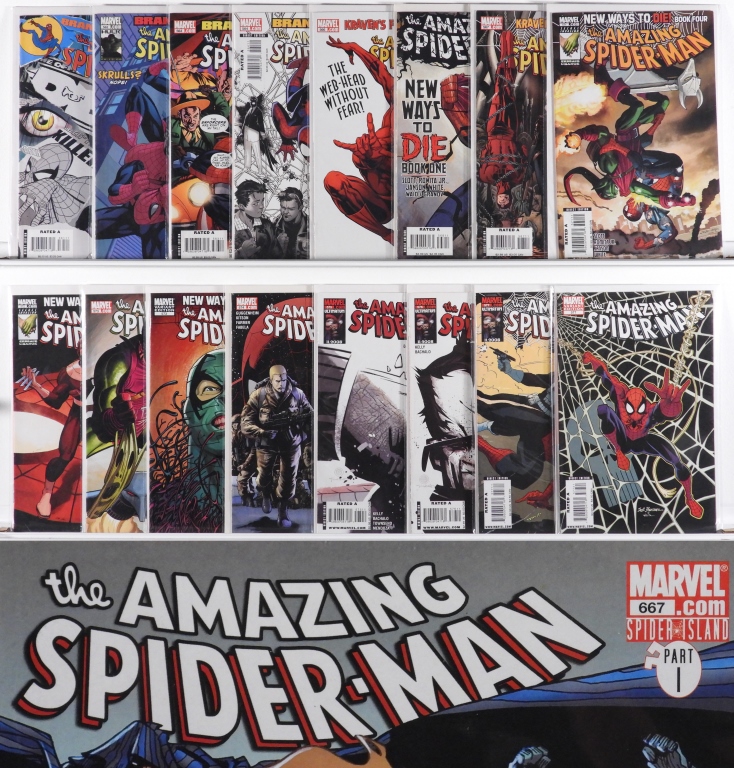 139PC MARVEL COMICS AMAZING SPIDER MAN 30ba4c