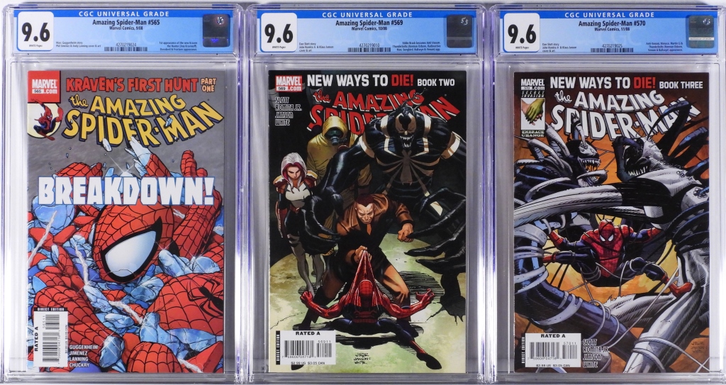 3PC MARVEL AMAZING SPIDER MAN 565 30ba4d