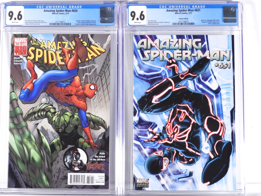 2PC MARVEL COMICS AMAZING SPIDER MAN 30ba65