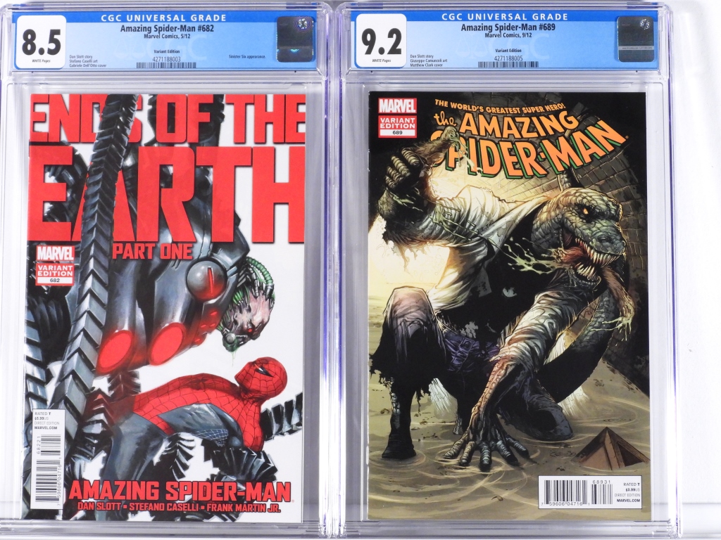 2PC MARVEL COMICS AMAZING SPIDER MAN 30ba66