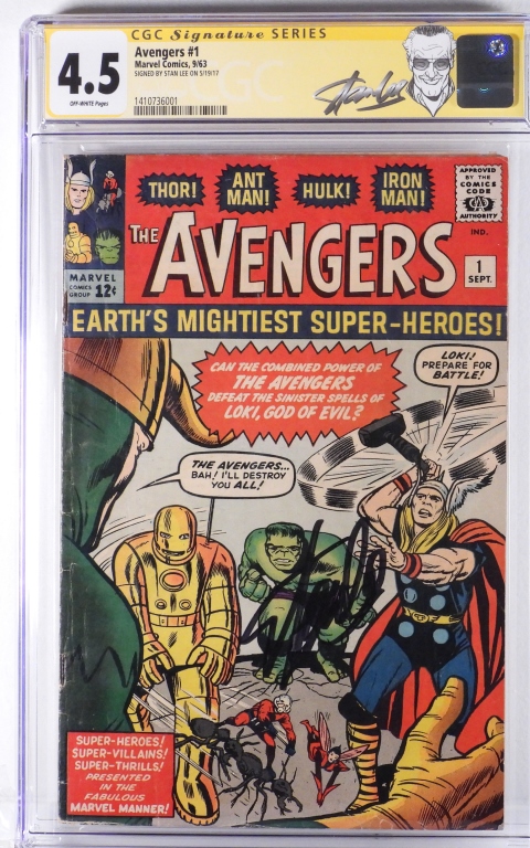 MARVEL COMICS AVENGERS 1 CGC 4 5 30ba7a