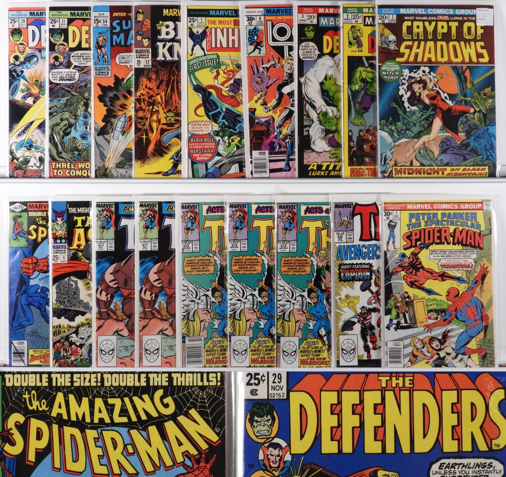 24PC MARVEL COMICS SILVER BRONZE 30ba77