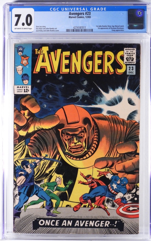 MARVEL COMICS AVENGERS 23 CGC 30ba86